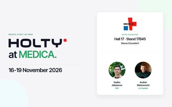 Holty at MEDICA 2026: Growth Solutions for Healthcare
