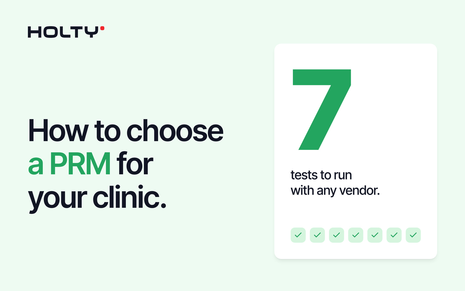 How to Choose a PRM for Your Clinic: What a Good System Should Do
