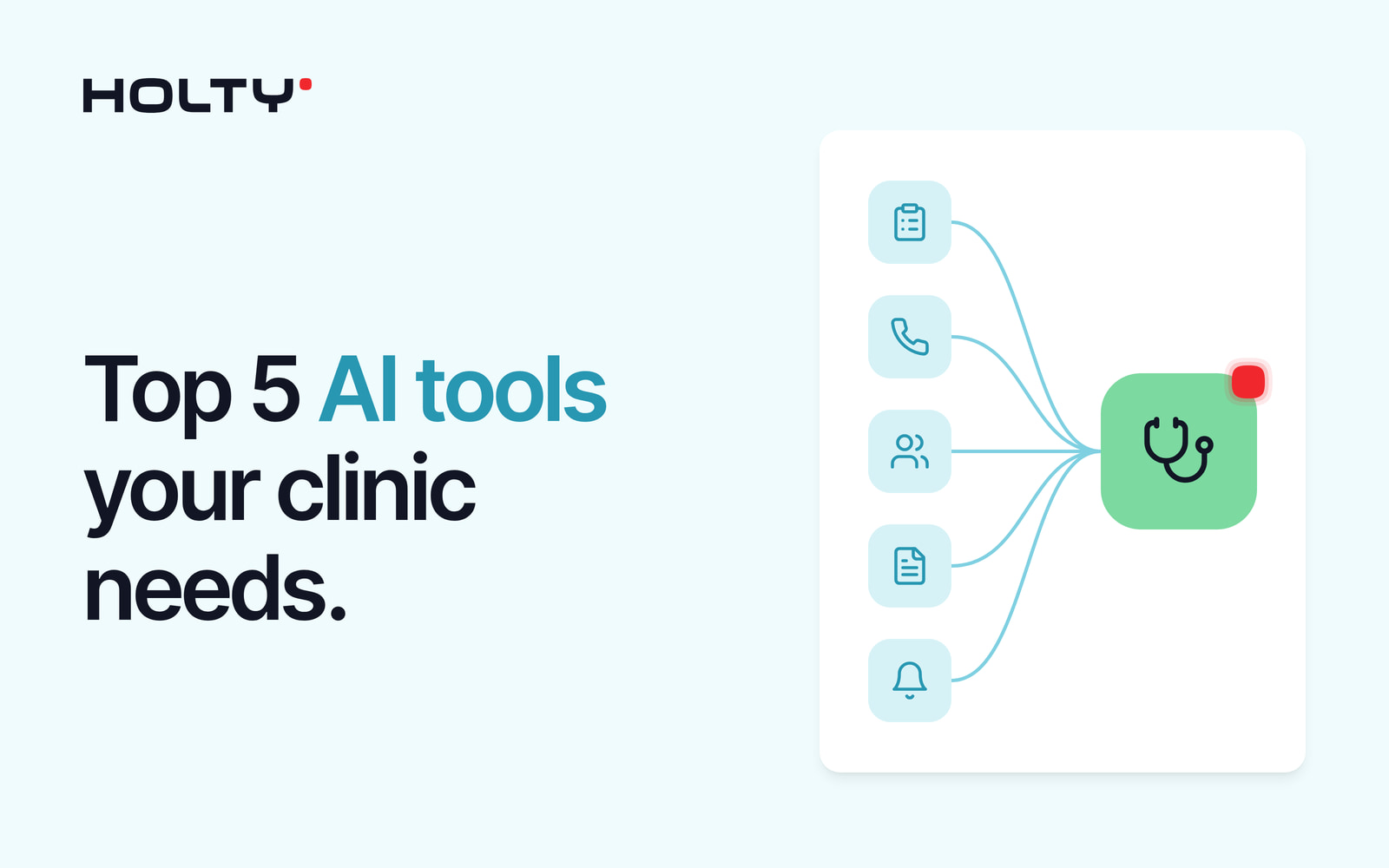 Top 5 AI Tools Your Clinic Needs
